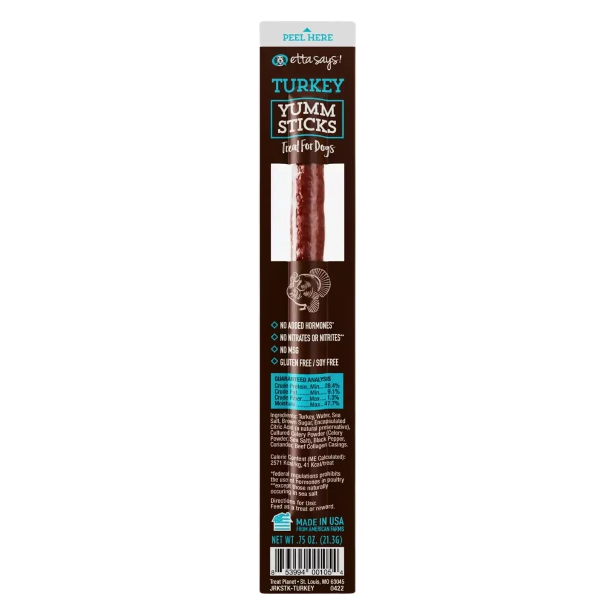Etta Says! Yumm Sticks Treats for Dogs - Turkey