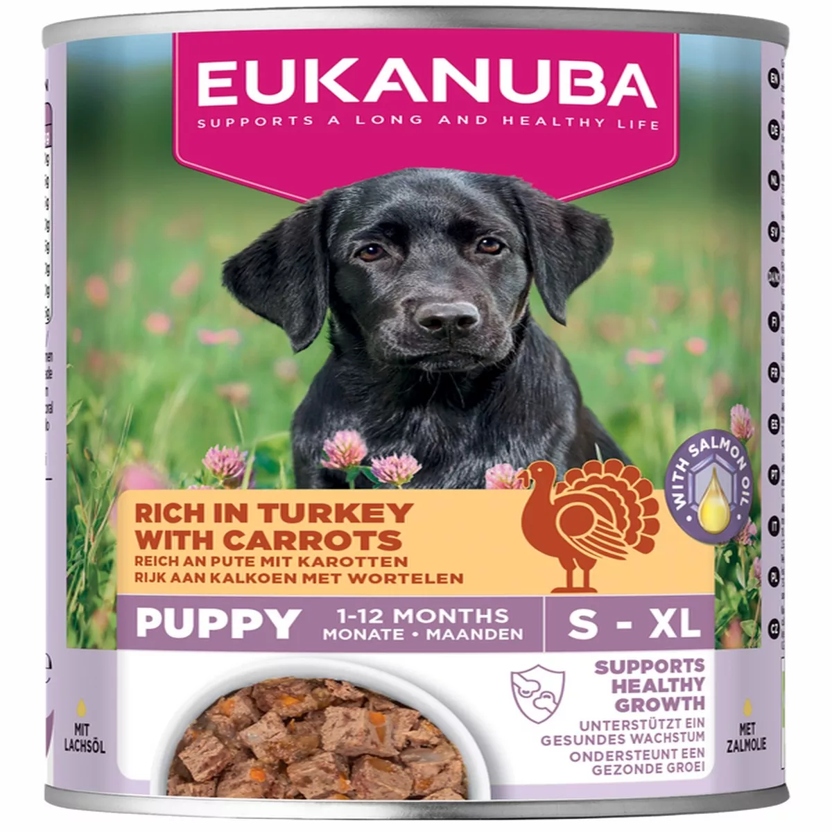 Eukanuba Dog Can Life Care Puppy All Breeds Turkey & Carrot 400g
