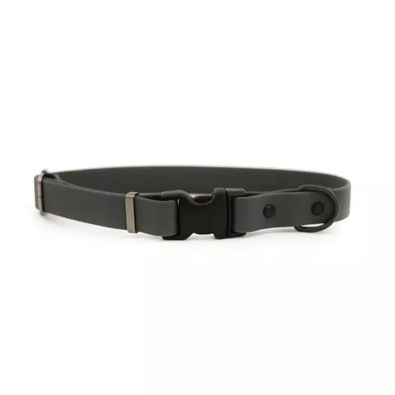 Euro-Dog Waterproof Dog Collar X-Small Charcoal