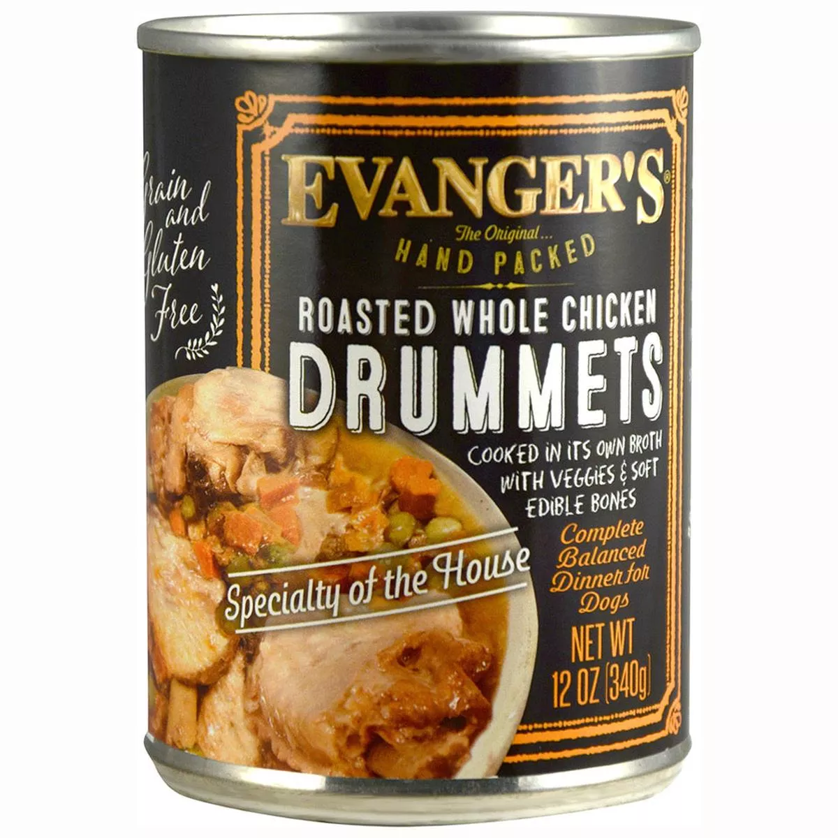 Evanger’s Roasted Chicken Drummette Dinner
