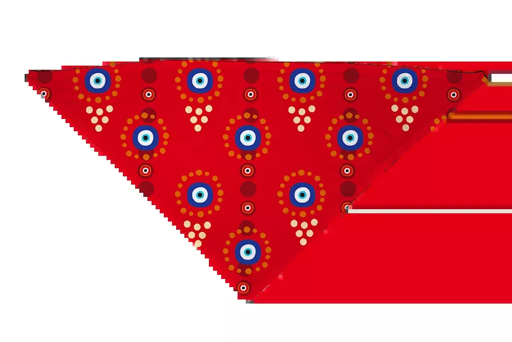 Evil Eye Mal de Ojo Dog Bandana