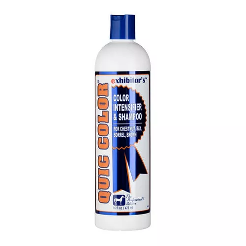 Exhibitors, Quic Color Intensifier & Shampoo for Horses, 16 Oz