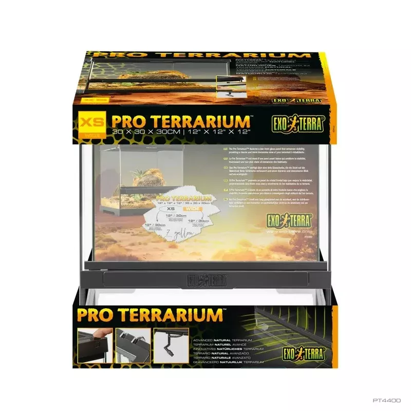 Exo Terra Pro Terrarium X-Small Wide 30x30x30cm