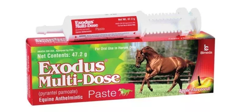Exodus 47.2g Multi-Dose Pyrantel Pamoate Wormer