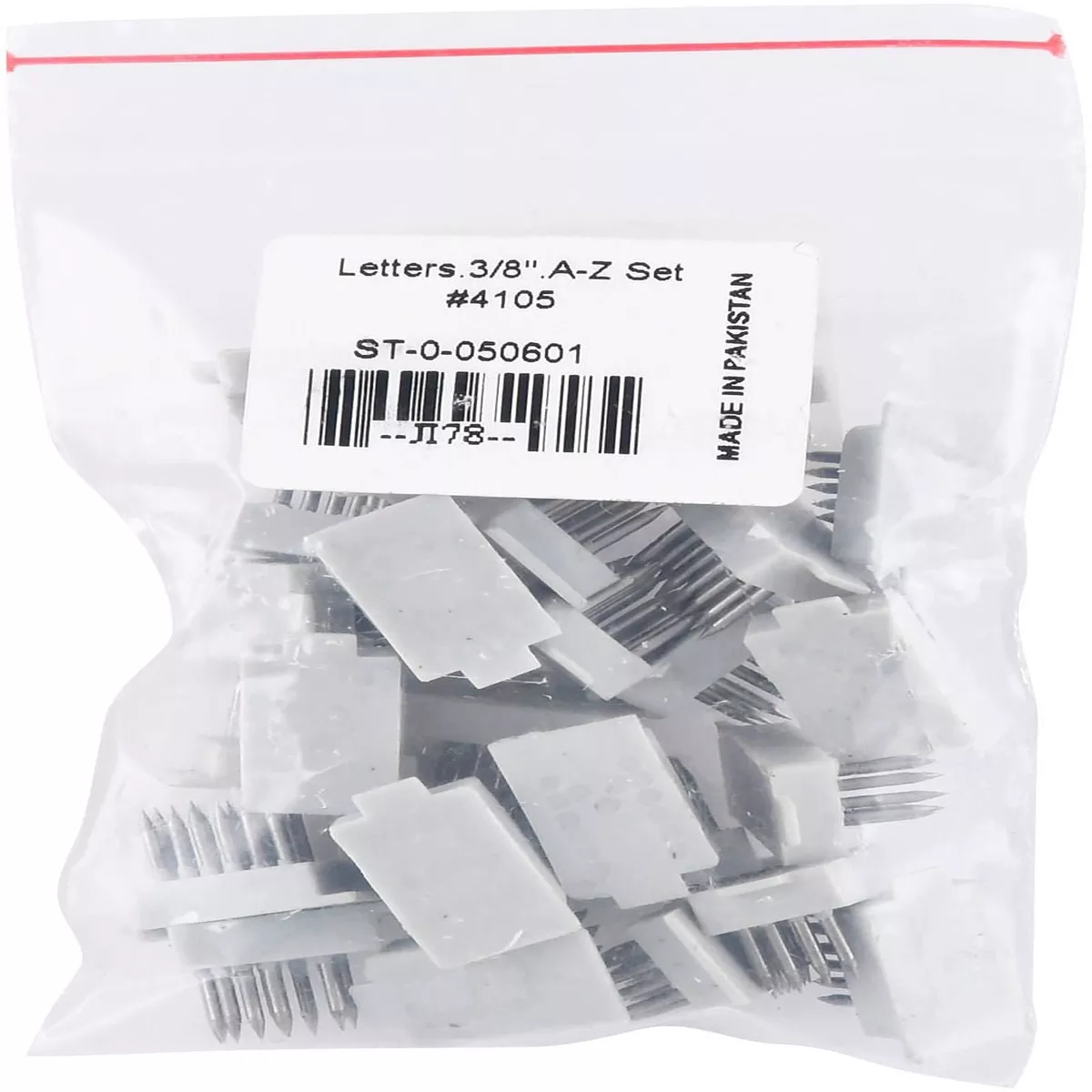 Extra Jeffers Standard Tattoo Letters and/or Numbers, 3/8"