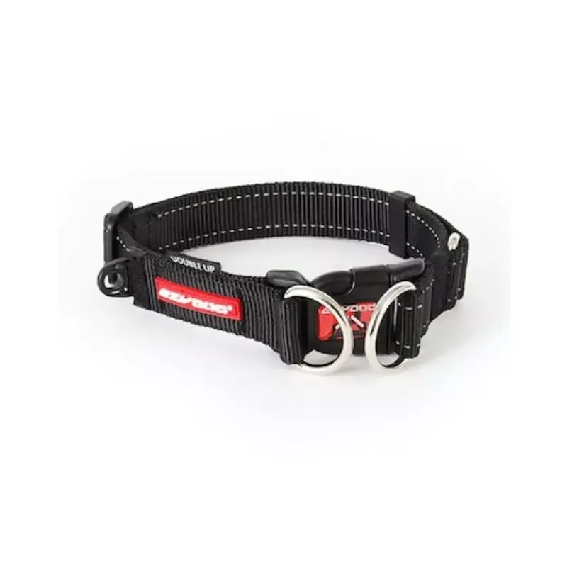 EzyDog Double Up Collar SM Black