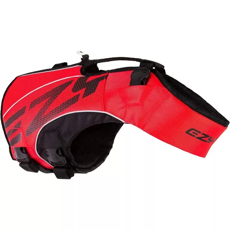 Ezydog Premium life jacket Dog DFD X2 Dog Chiminal vest life jackets for small medium -sized and large dogs rescue vest with handle (L red) Red L – Creating a Sanctuary for Your Pets and Visiting Wildlife