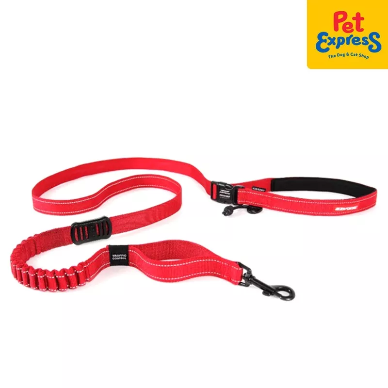 EzyDog Road Runner Dog Leash Red