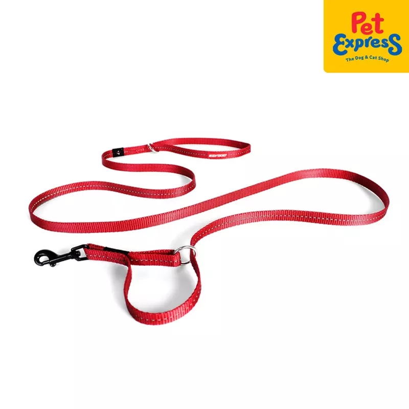 EzyDog Vario Lite Dog Leash 4 inches Red