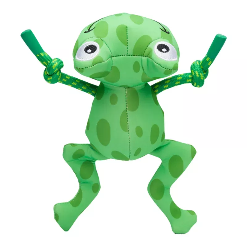 Fab Dog Floatie Frog Dog Toy