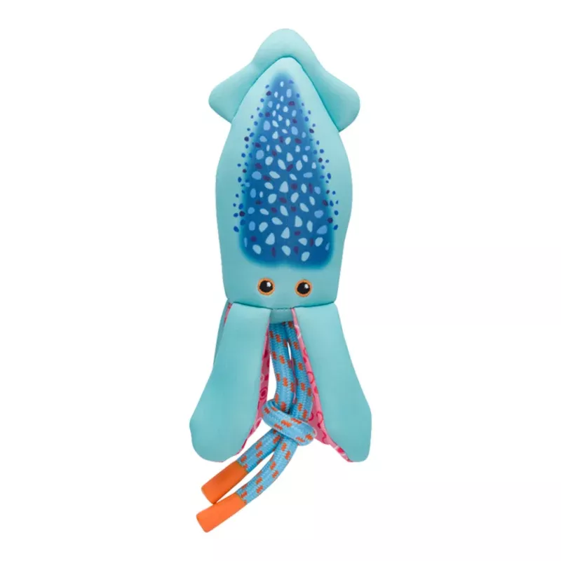 Fab Dog Floatie Squid Dog Toy
