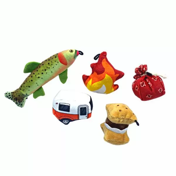 Fabcat Happy Camper Toy