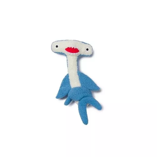 Fabdog Mini Twisties Hammerhead Shark
