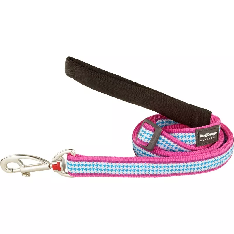 Fang It Hot Pink Leash 20mm (4/5″ Wide – 4-6′ Length)