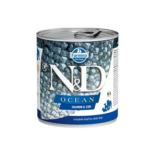 Farmina N&D Ocean Adult Wet Food - Salmon & Cod for Dogs