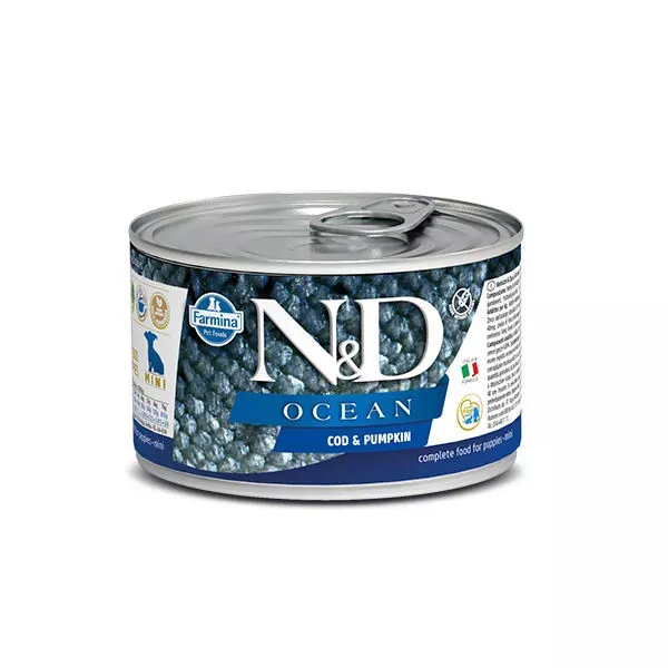Farmina N&D Ocean Puppy Mini Wet Food - Cod & Pumpkin