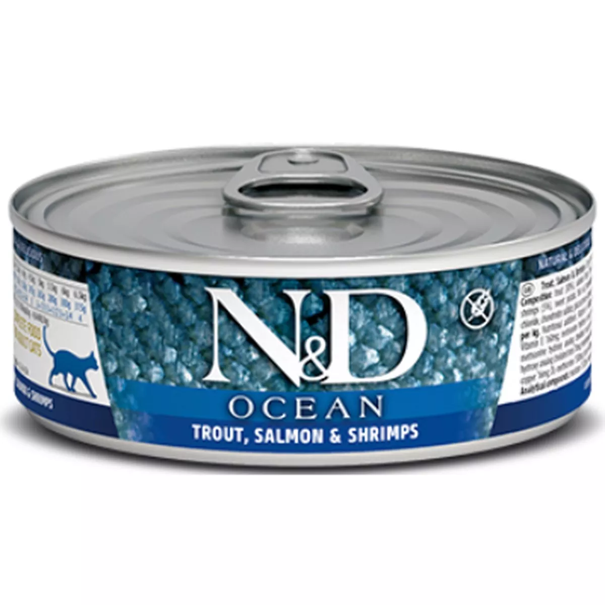Farmina N&D Ocean Trout, Salmon, and Shrimp Canned Cat Food
