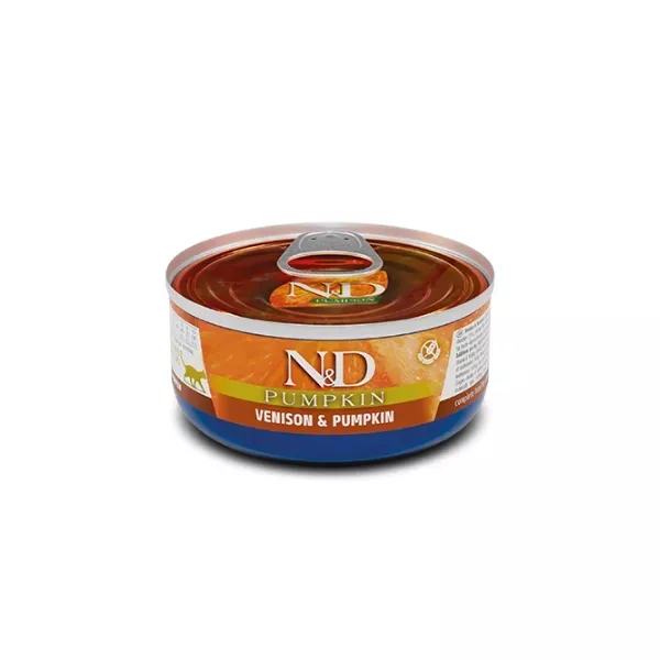 Farmina N&D Pumpkin Adult Feline Wet Food - Venison & Pumpkin