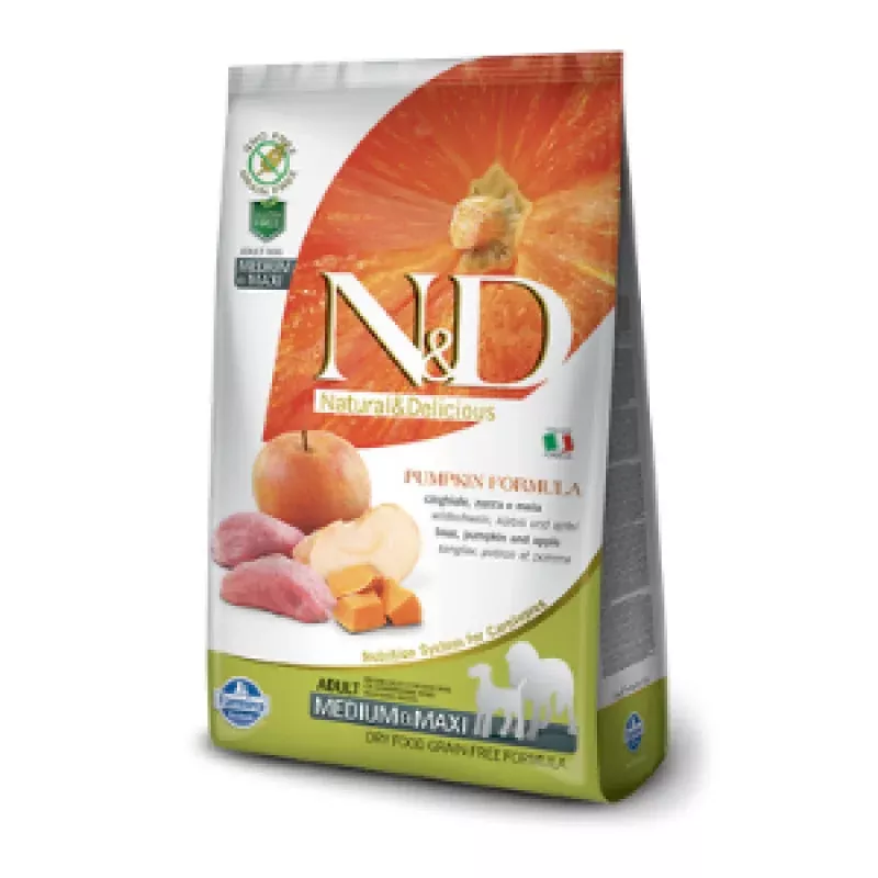 Farmina N&D Pumpkin Boar & Apple Medium & Maxi Adult Dry Dog Food
