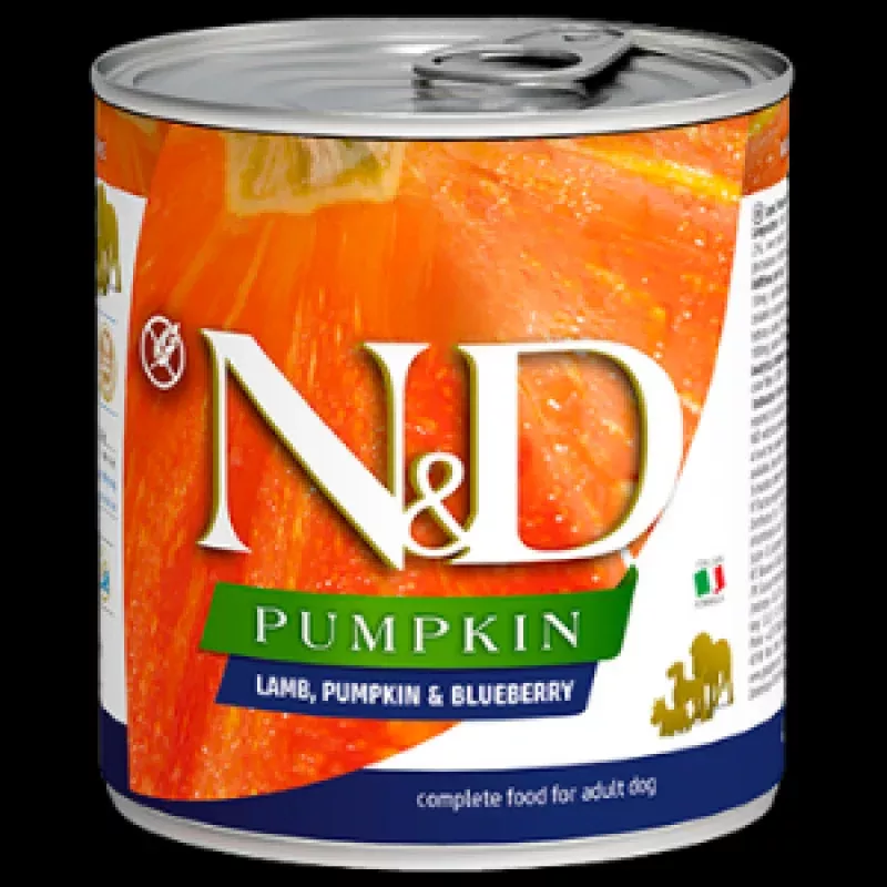 Farmina N&D Pumpkin Lamb & Blueberry Formula Adult Canned Dog Food