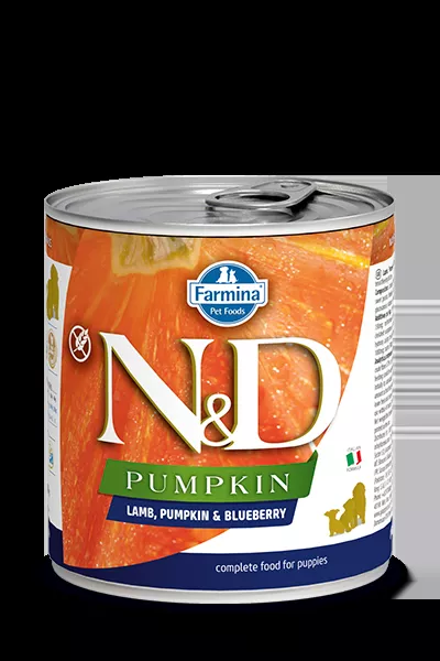 Farmina N&D Pumpkin Puppy Wet Food - Lamb, Pumpkin & Blueberry