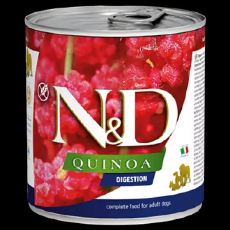 Farmina N&D Quinoa Functional Canine Digestion Lamb Formula Adult Canned Dog Food