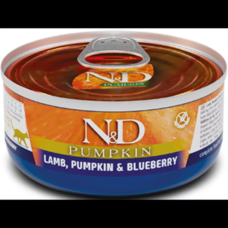 Farmina Pumpkin, Lamb, & Blueberry Formula Canned Cat Food, 2.46-oz