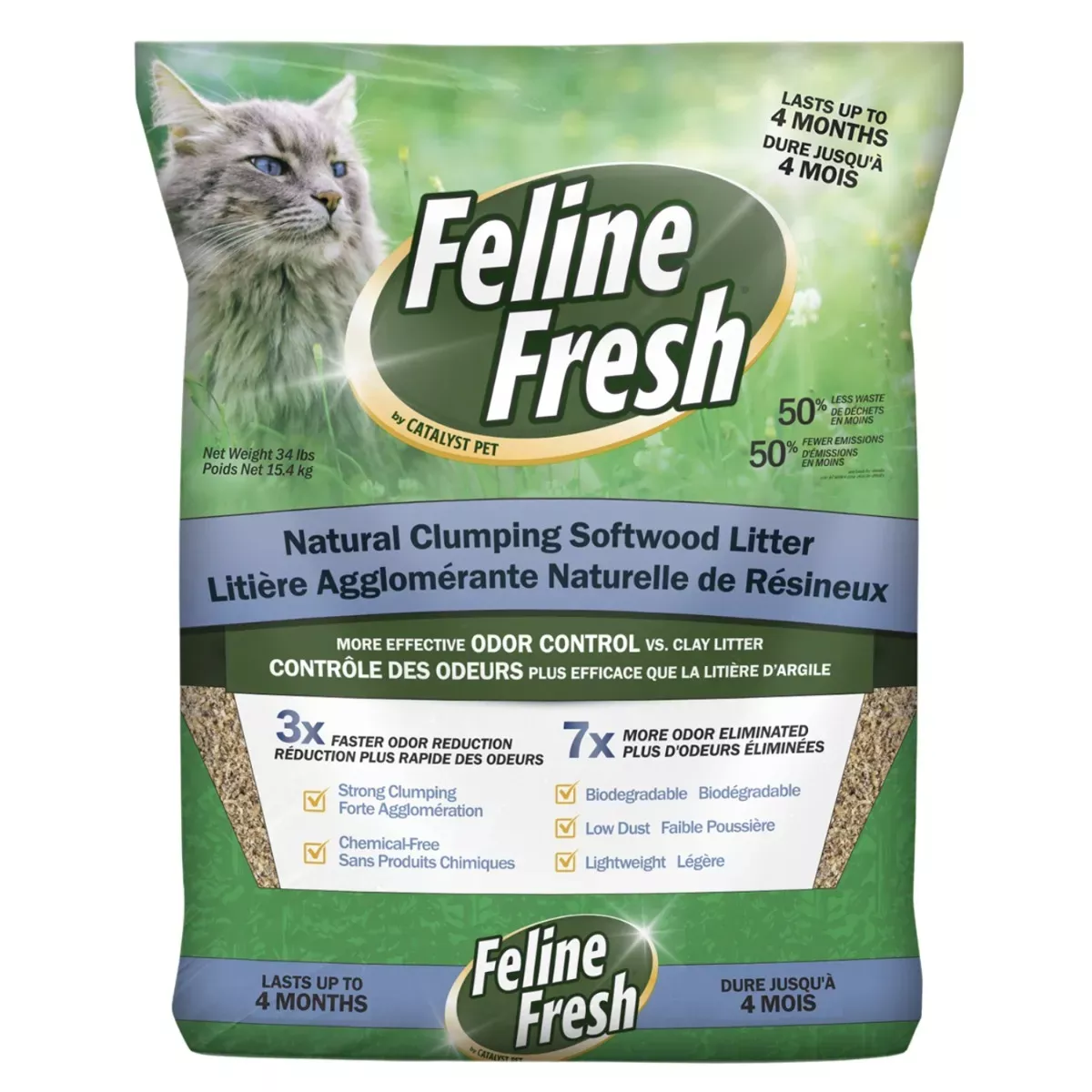 Feline Fresh Clumping Pine Cat Litter
