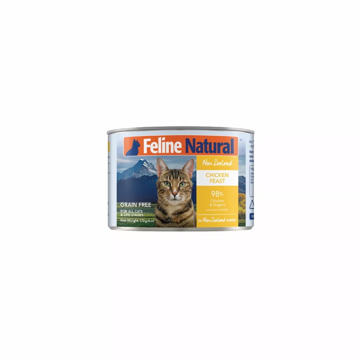 Feline Naturals Chicken Feast Canned Cat Food