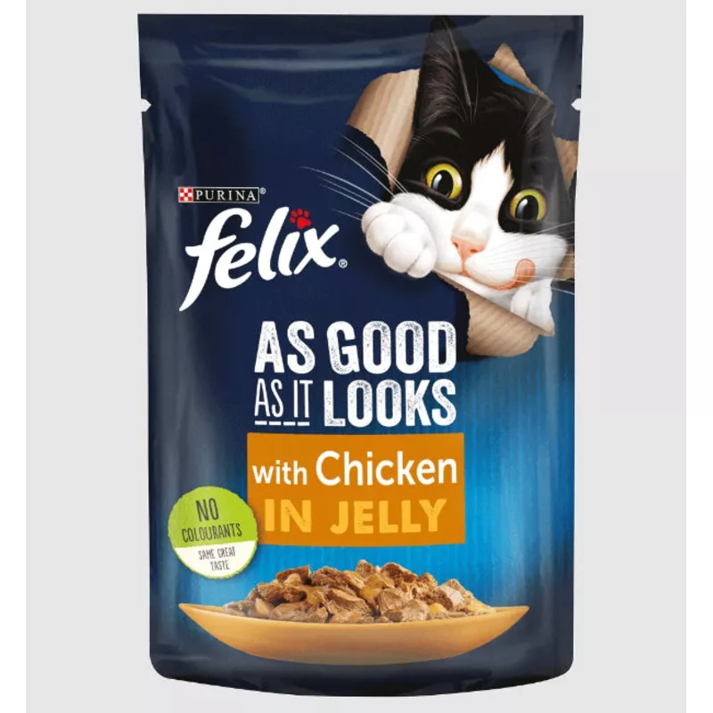 Felix cat with Chicken in jelly 85 g