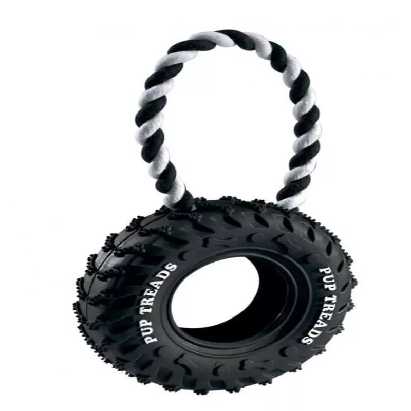 Ferplast – Pa 6430 Rubber Bone Tire With Hanger 10.5X4.2X23.5 CM