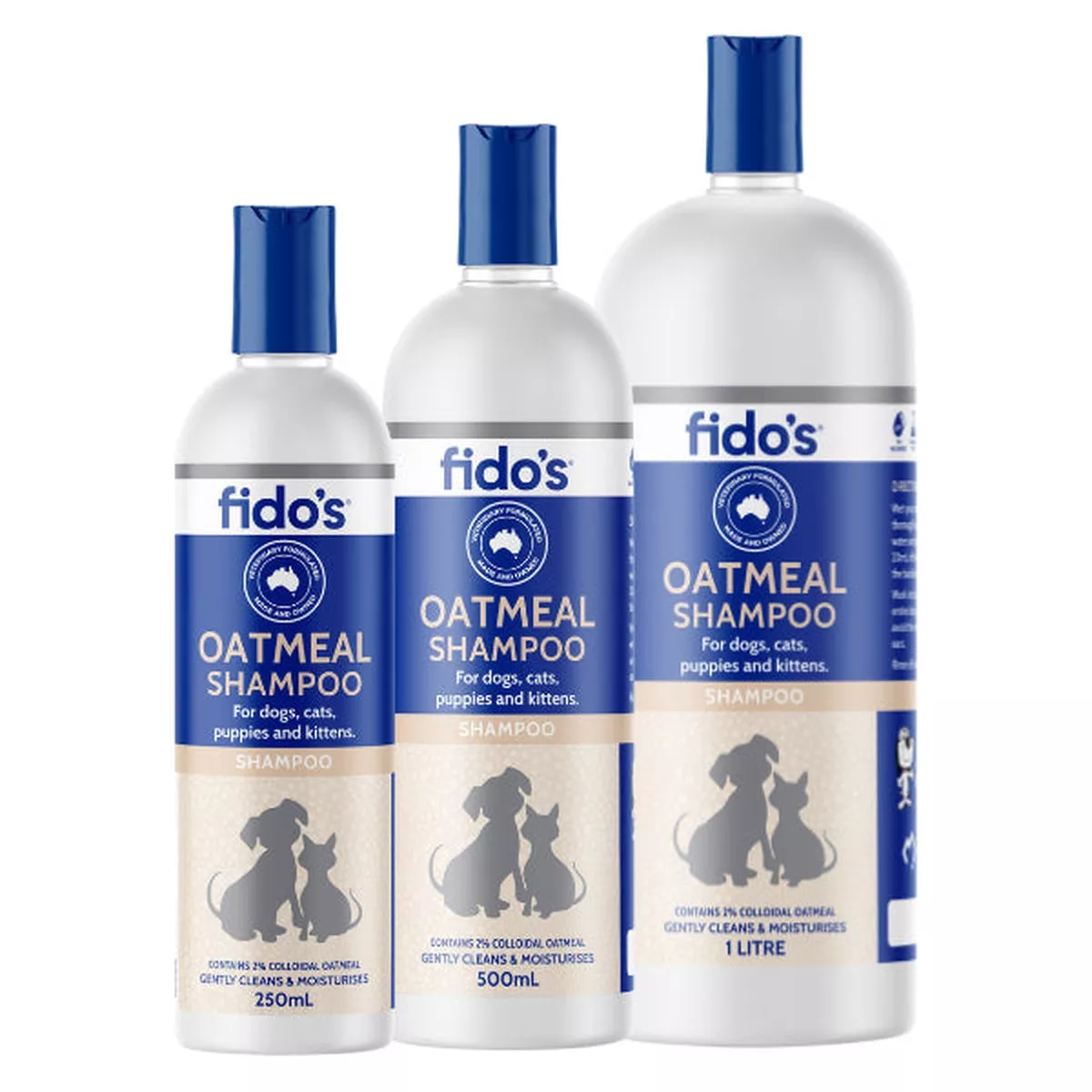 Fidos Oatmeal Shampoo For Cats and Dogs