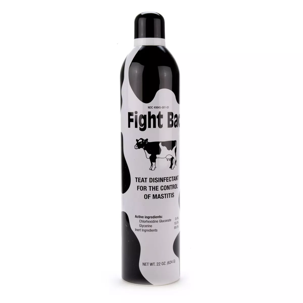 Fight Bac Teat Disinfectant, 22 oz - One Can Treats 300+ Cows