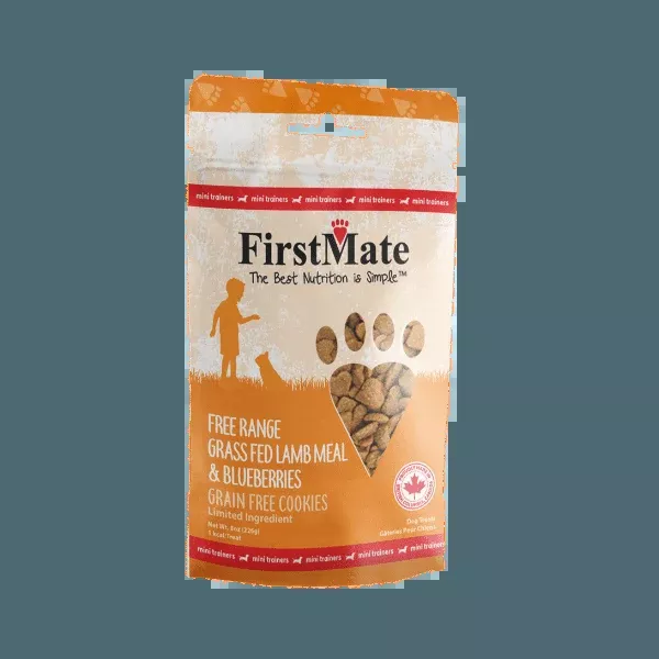 FirstMate Lamb With Blueberry Mini Trainers Dog Treats