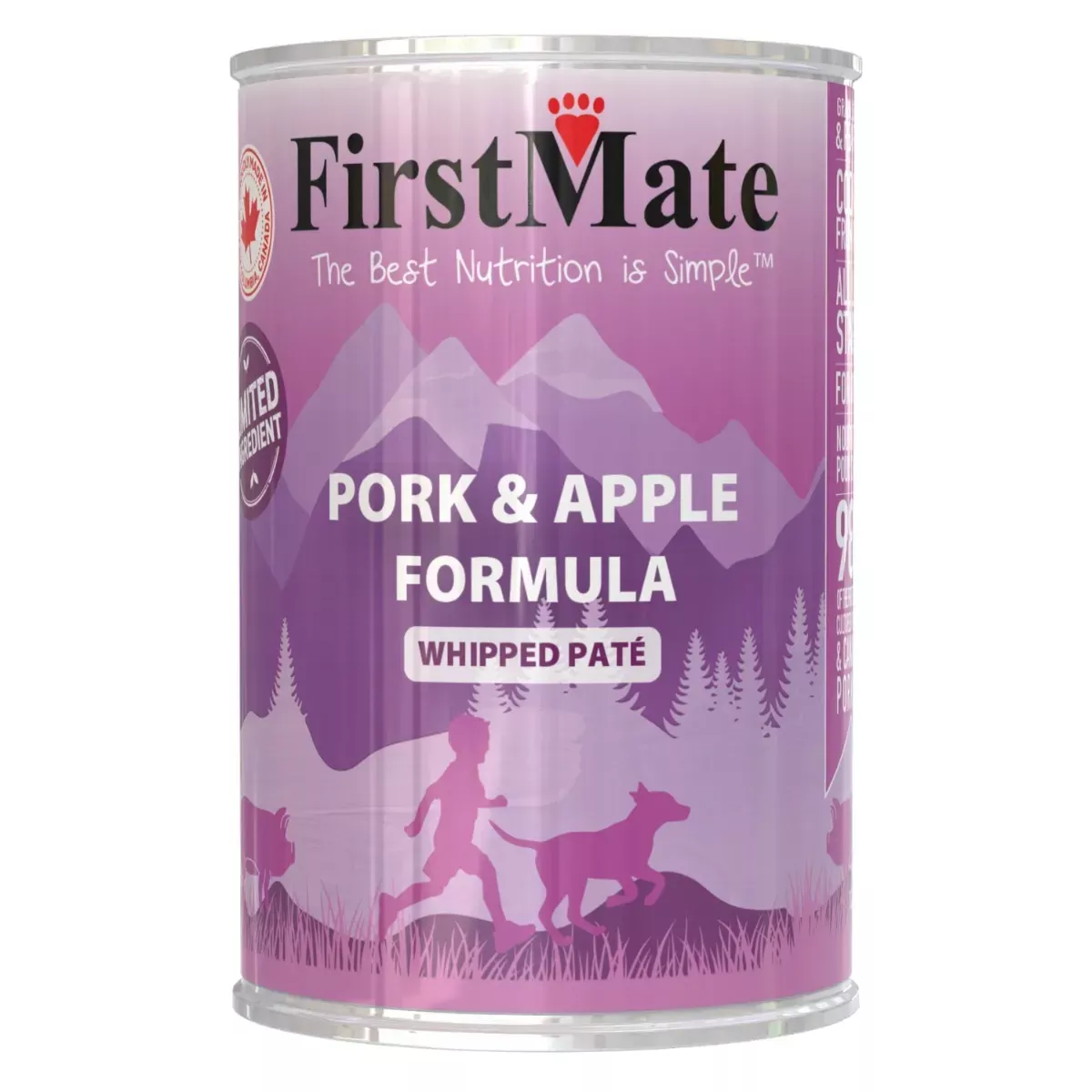FirstMate Limited Ingredient Canned Dog Food - Pork & Apple Formula