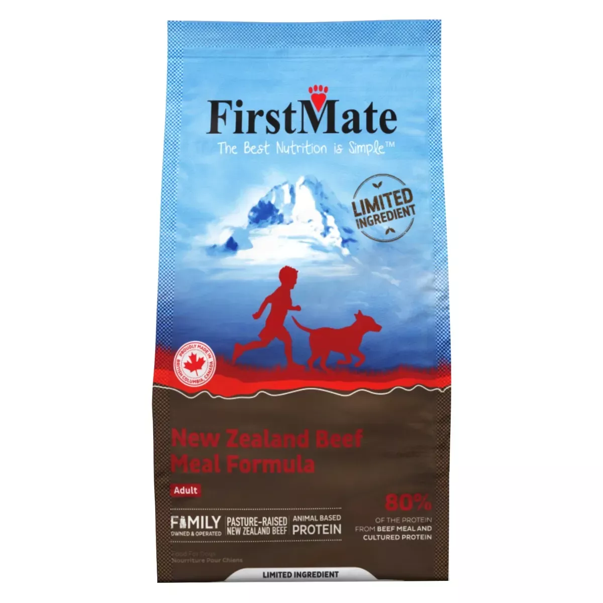 FirstMate Limited Ingredient Dry Dog Food - New Zealand Beef