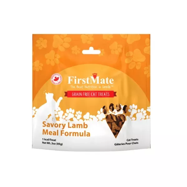 FirstMate Savory Lamb Treats for Cats