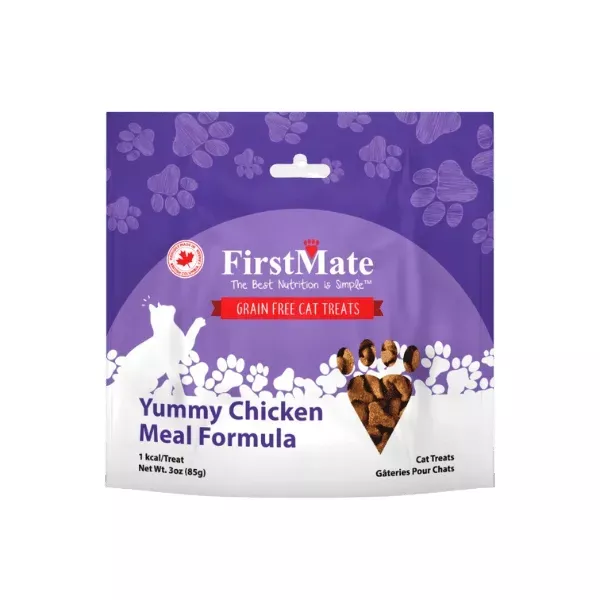 FirstMate Yummy Chicken Treats for Cats