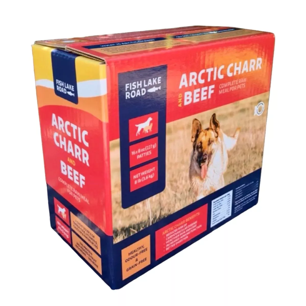 Fish Lake Road Complete Raw Meal for Pets - Arctic Charr & Beef