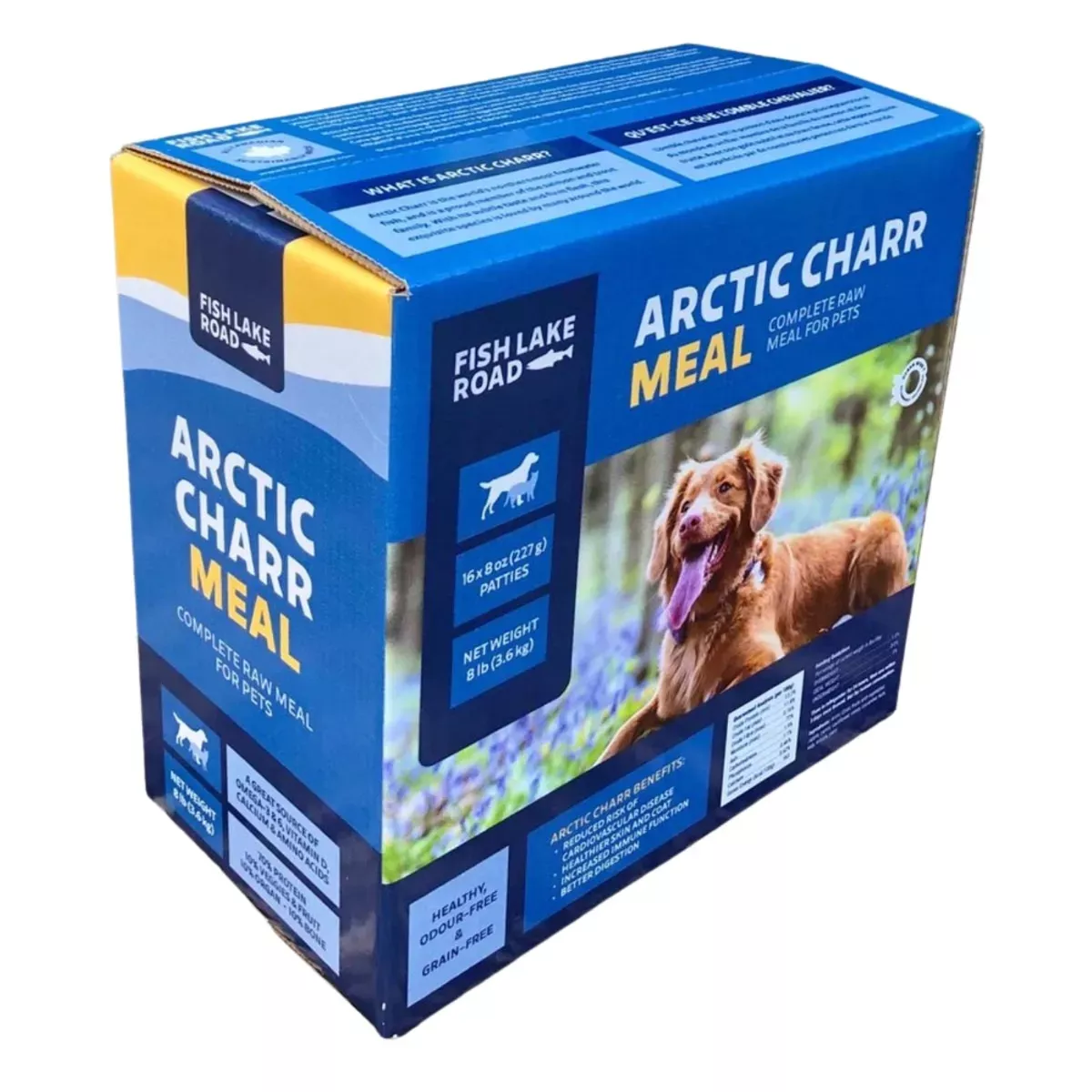 Fish Lake Road Complete Raw Meal for Pets - Arctic Charr Meal