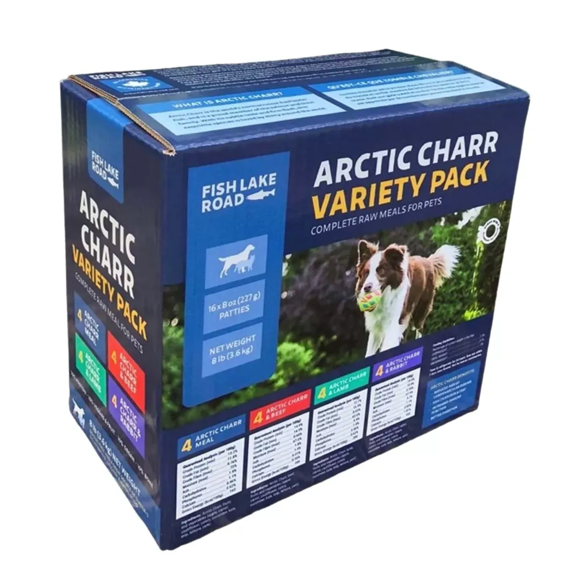 Fish Lake Road Complete Raw Meal for Pets - Arctic Charr Variety Pack