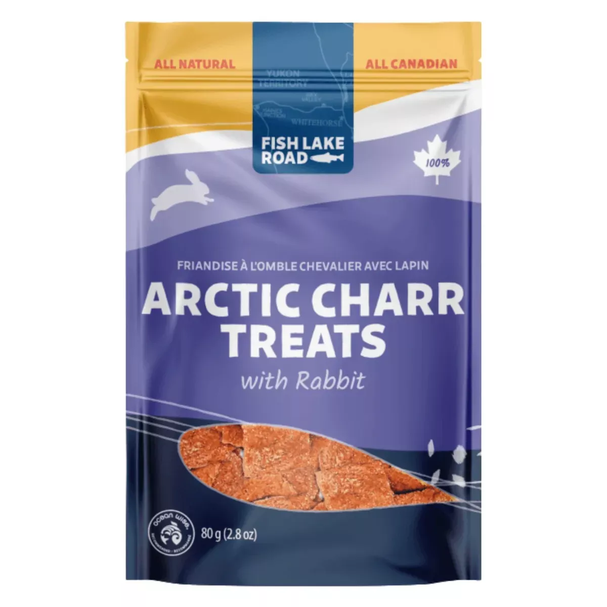 Fish Lake Road Dog Treats - Arctic Charr with Rabbit
