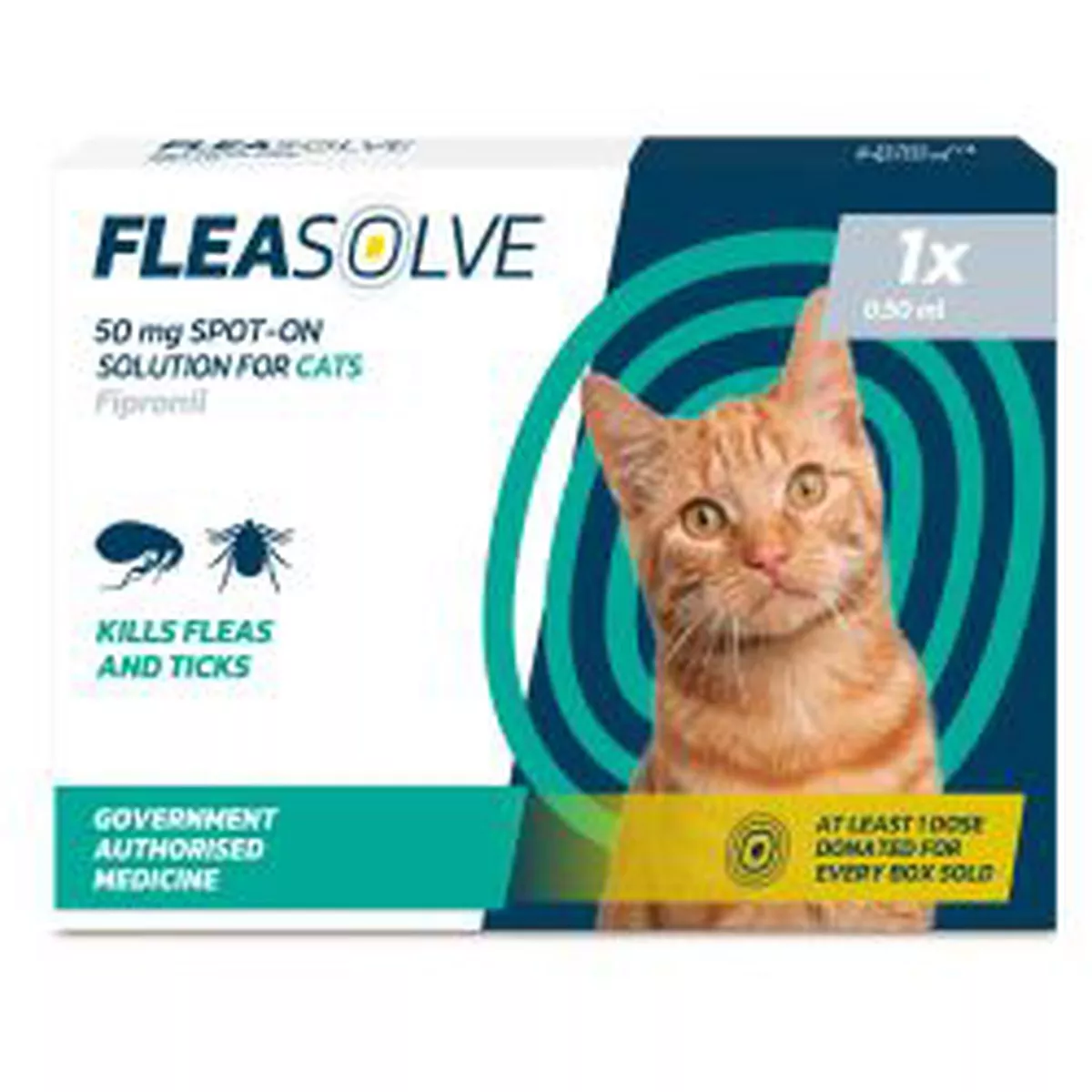 Fleasolve Spot on Cat 1 Treatment