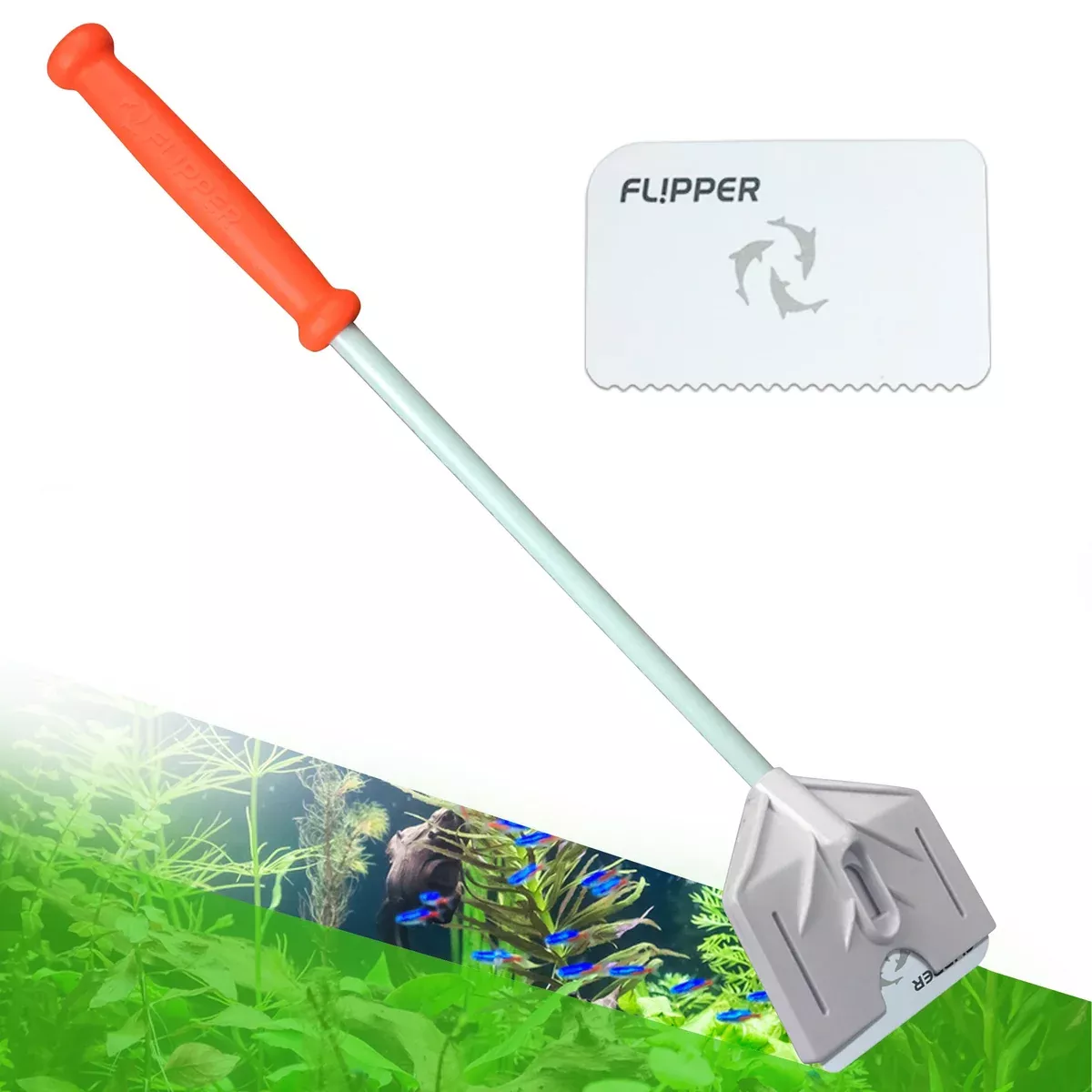 Flipper Platinum Aquarium Algae Scraper - 18"