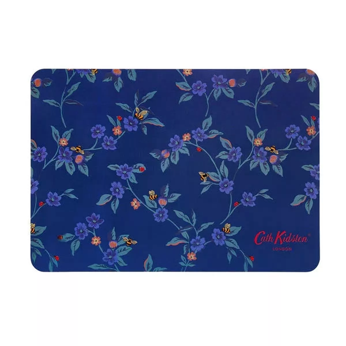 Flora Fauna Greenwich Flowers Feeding Mat