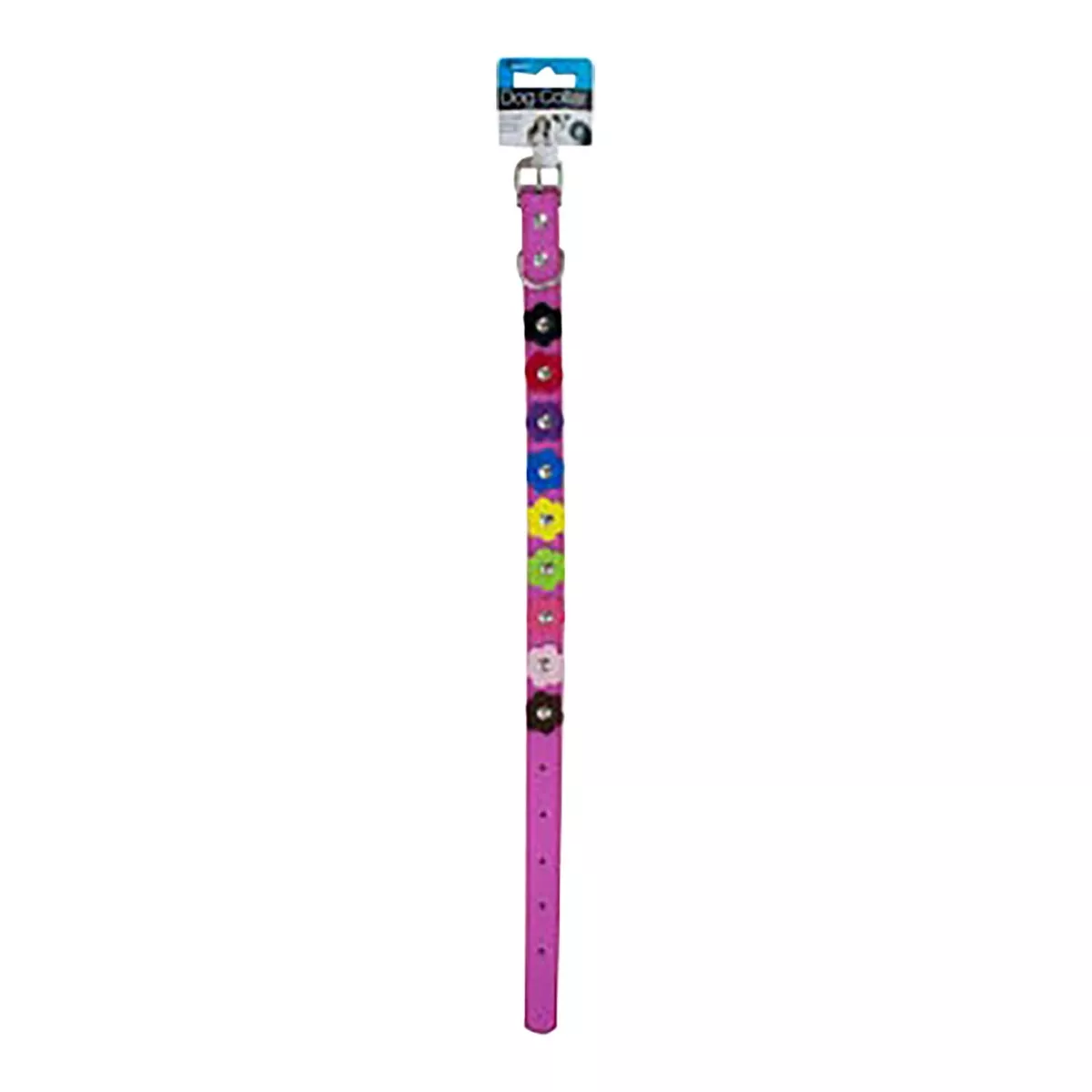Flower Dog Collar, 14.5"L