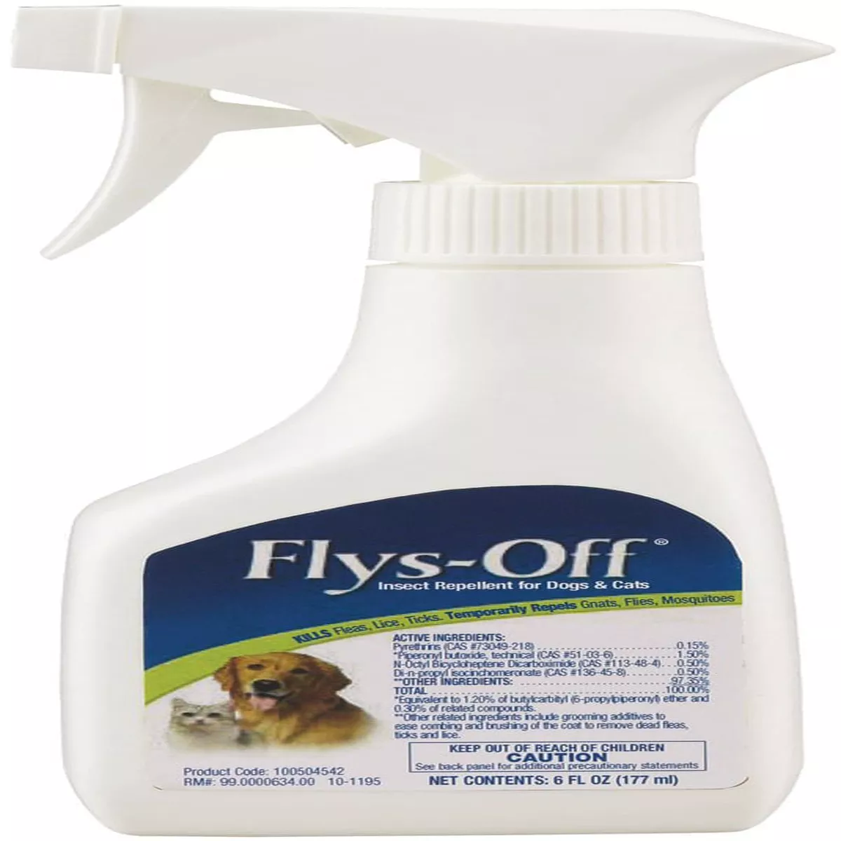 Flys-Off Insect Repellent Spray, 6 oz