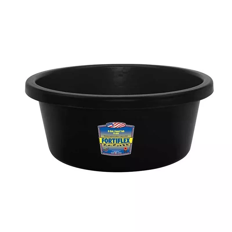 Fortiflex Feed Tub 6 Gallon