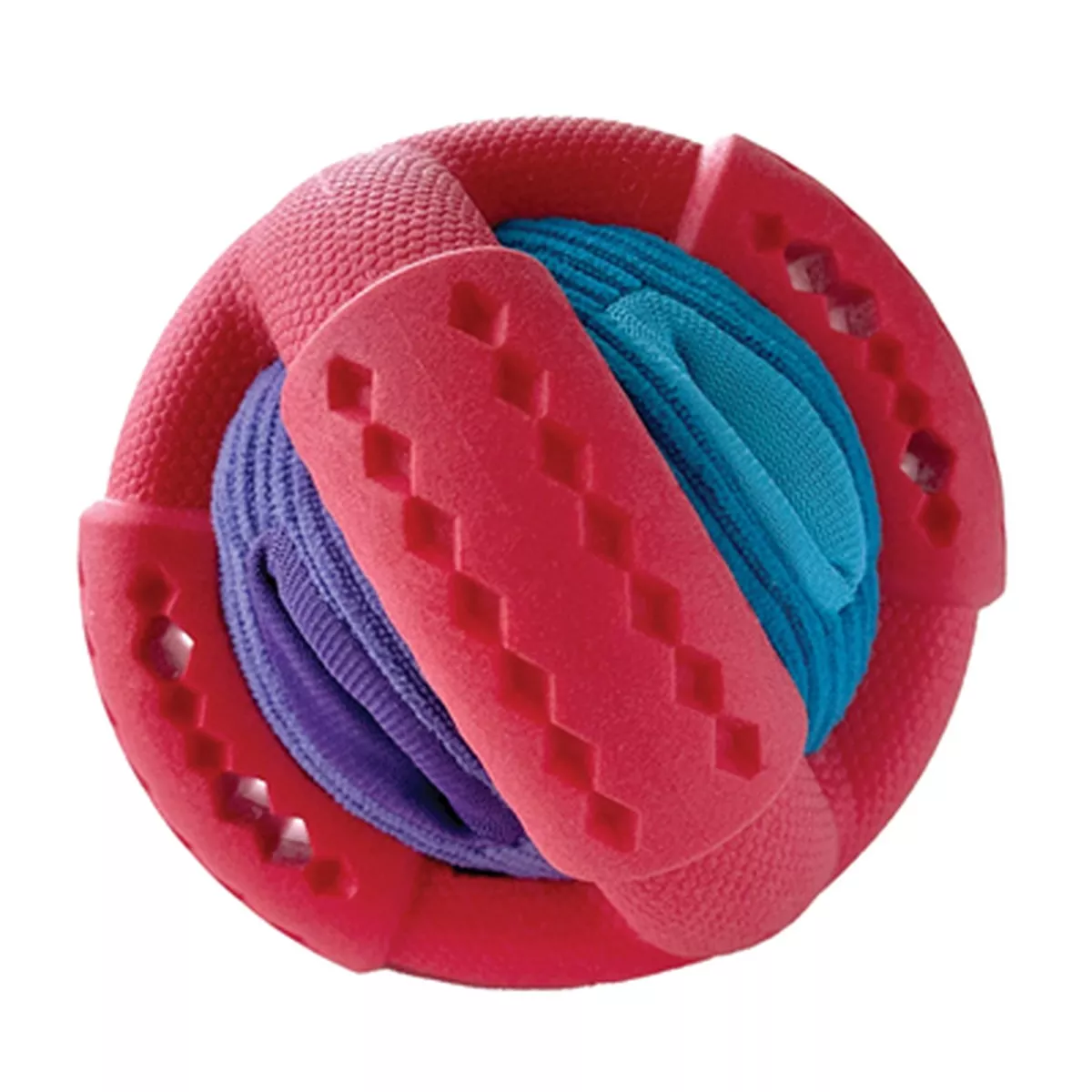 foufouBrands Hide n Seek TPR Orbie Dog Toy