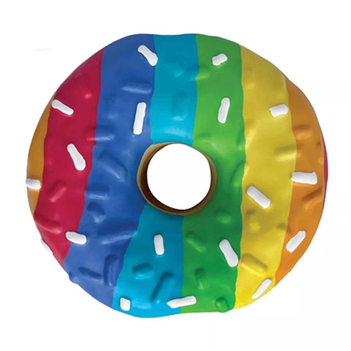 foufouBrands One Love Donut Chew Dog Toy